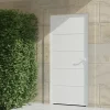 4ALU Porte D'Entrée<Porte d'entrée alu blanc Madryn H.215 x l.90 cm poussant droit