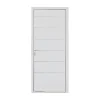 Porte d'entrée aluminium Alexandra blanc 80 x h.215 cm poussant gauche- Porte D'Entrée