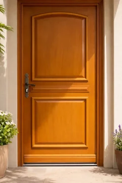 Gd Menuiseries Porte D'Entrée<Porte D'entrée Bois Pleine Garnier, H.215xl.90 Côte Tableau, P.droit