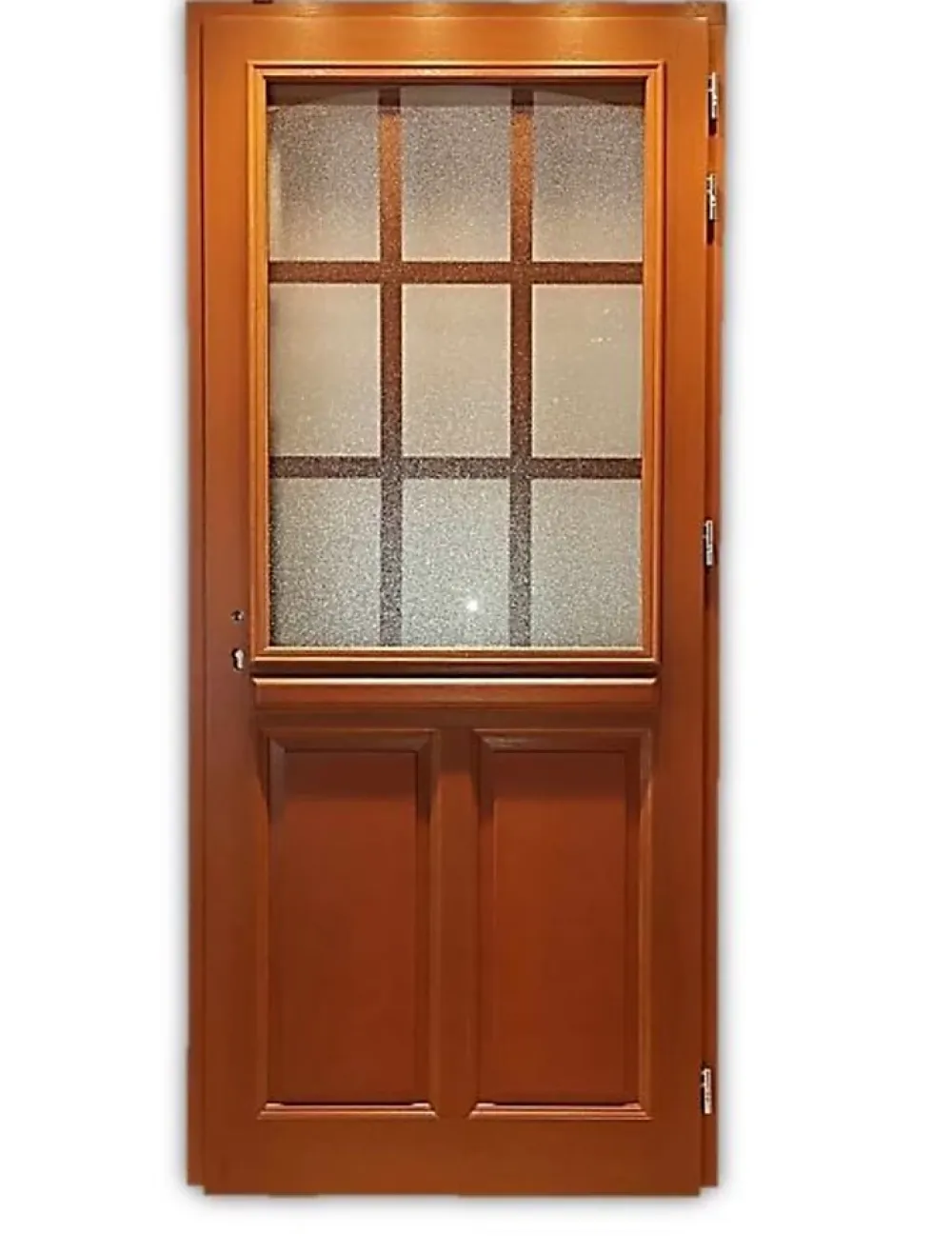 Gd Menuiseries Porte D'Entrée<Porte D'entrée Bois Vitrée Alena, H.215xl.90 Côte Tableau P.gauche, Poignée, Barillet