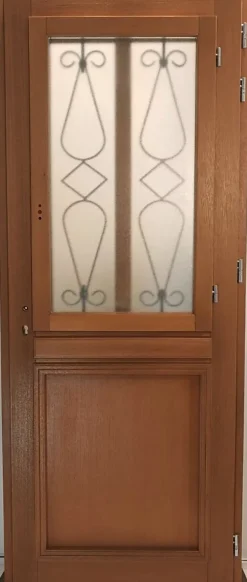 Gd Menuiseries Porte D'Entrée<Porte D'entrée Bois Vitrée Baya, H.215xl.90 Côte Tableau P,gauche