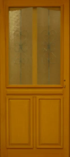 Gd Menuiseries Porte D'Entrée<Porte D'entrée Bois Vitrée Sandy, H.215xl.90 P, Droite Côte Tableau , Poignée, Barillet