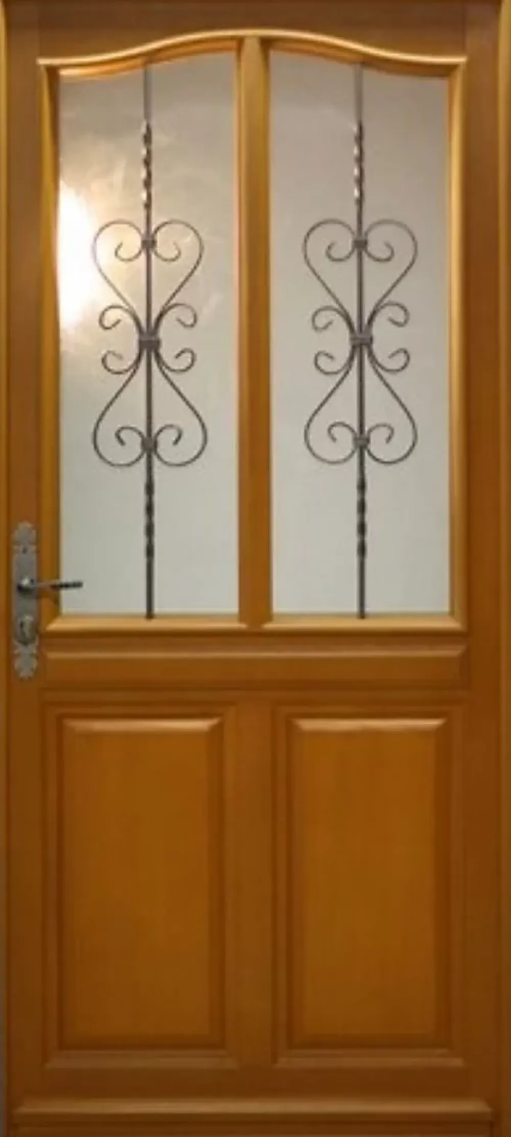 Gd Menuiseries Porte D'Entrée<Porte D'entrée Bois Vitrée Sandy, H.215xl.90 Côte Tableau, P.droit