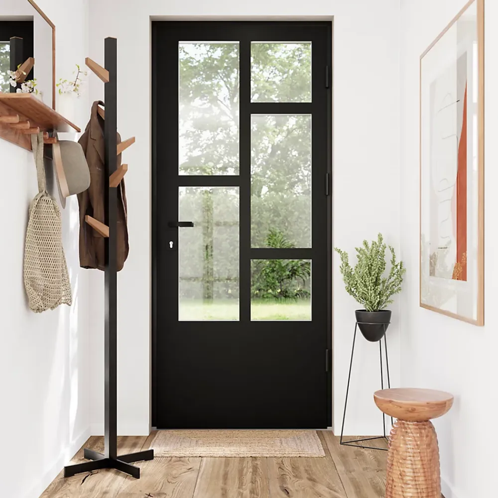 Fortia Porte D'Entrée<Porte d'entrée acier Kribi 96 x h.218 cm poussant gauche