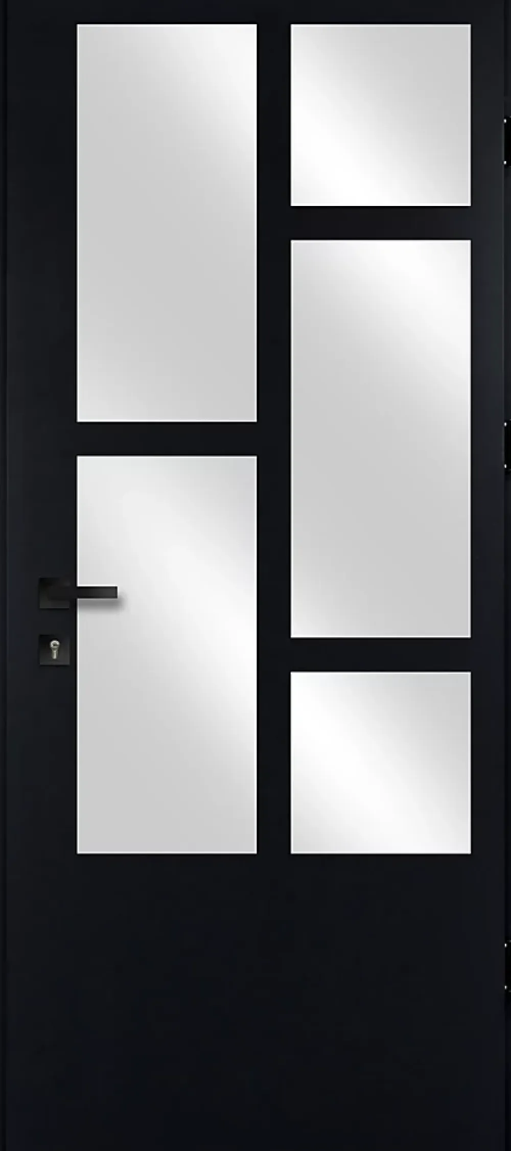 Fortia Porte D'Entrée<Porte d'entrée acier Kribi 96 x h.218 cm poussant gauche