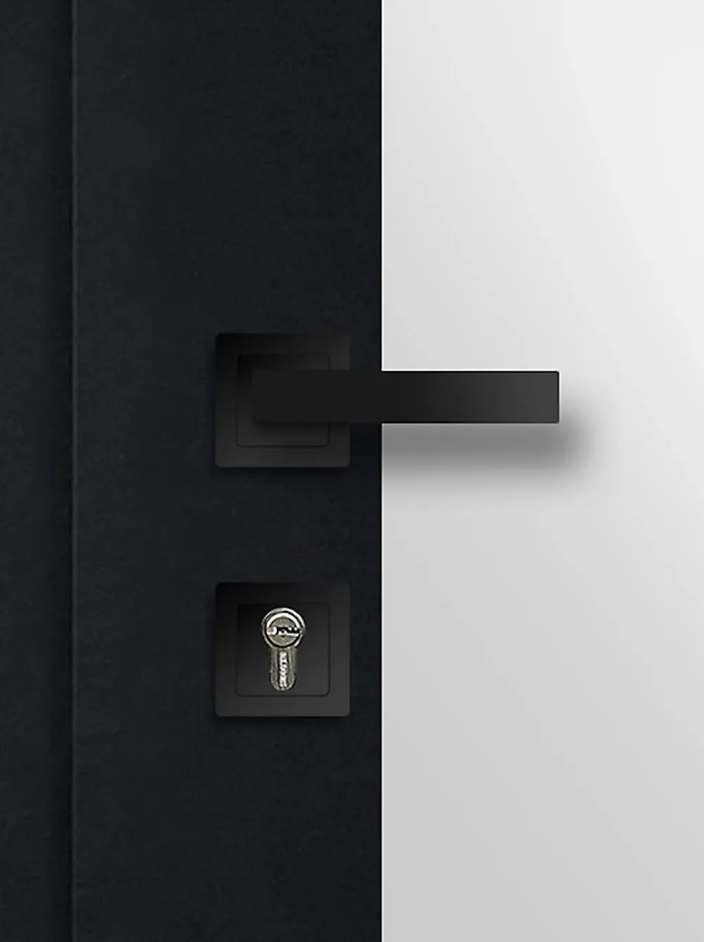 Fortia Porte D'Entrée<Porte d'entrée acier Kribi 96 x h.218 cm poussant gauche