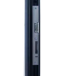 Fortia Porte d'entrée acier blanc RAL 9003 Jesolo 96 x h.218 cm poussant droit- Porte D'Entrée