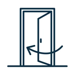 Fortia Porte d'entrée acier blanc RAL 9003 Valtos 96 x h.218 cm poussant droit- Porte D'Entrée