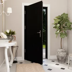 Fortia Porte d'entrée acier Mamaia 96 x h.218 cm poussant droit- Porte D'Entrée