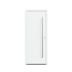 Fortia Porte D'Entrée<Porte d'entrée alu blanc RAL 9003 Kapas 96 x h.218 cm poussant gauche