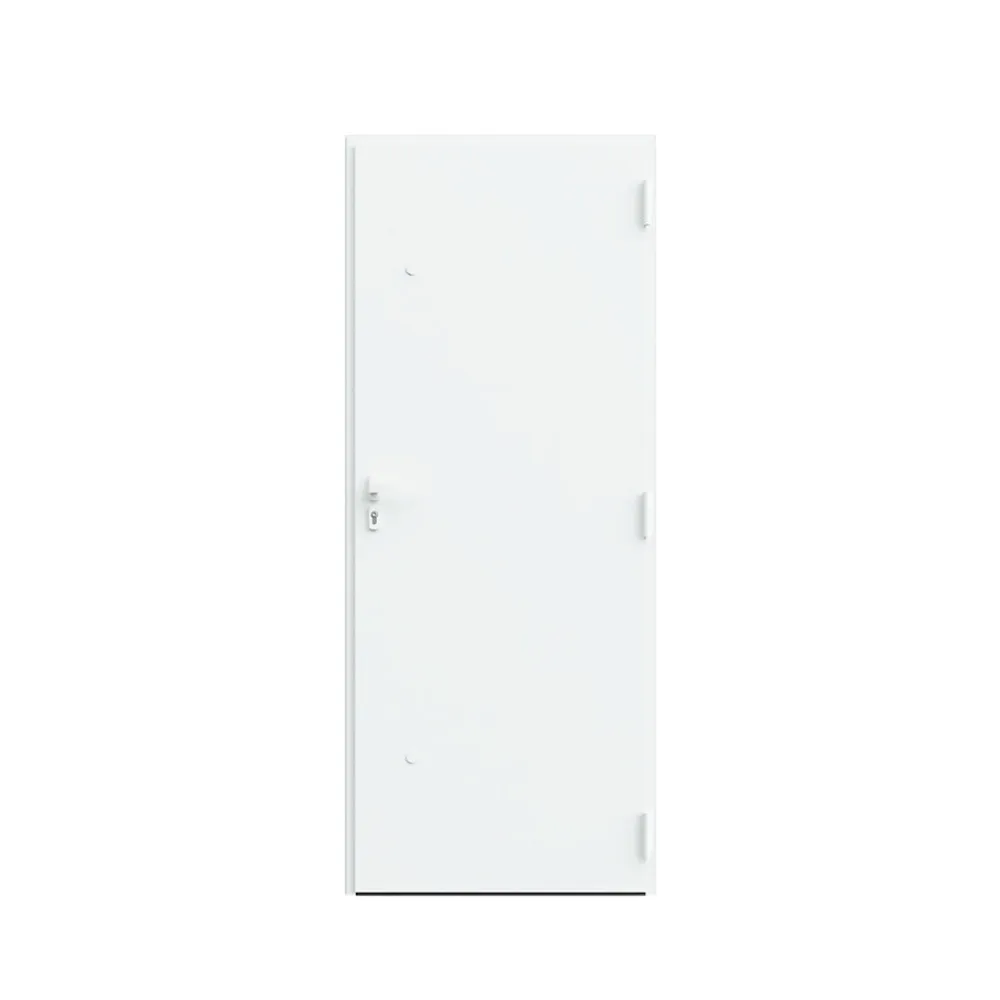 Fortia Porte D'Entrée<Porte d'entrée alu blanc RAL 9003 Kapas 96 x h.218 cm poussant gauche