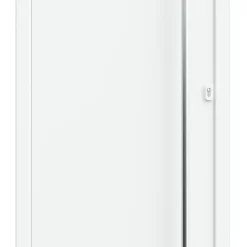 Fortia Porte D'Entrée<Porte d'entrée alu blanc RAL 9003 Kapas 96 x h.218 cm poussant gauche