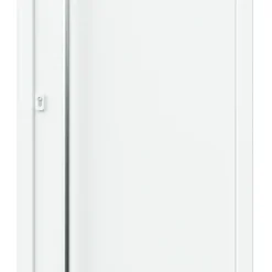 Fortia Porte D'Entrée<Porte d'entrée alu blanc RAL 9003 Kapas 96 x h.218 cm poussant droit