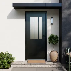 Fortia Porte d'entrée alu Sestri 96 x h.218 cm poussant droit- Porte D'Entrée