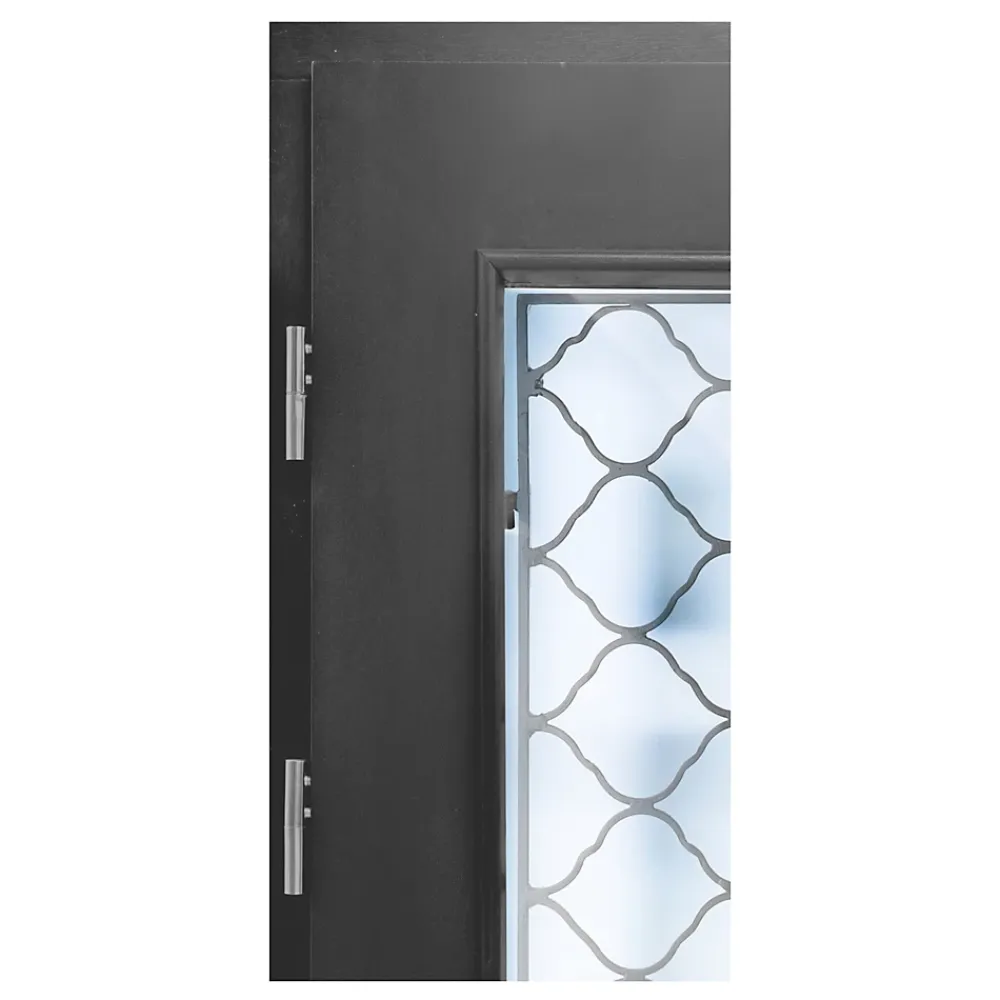 Fortia Porte d'entrée bois Bolata 98 x h.218 cm poussant gauche- Porte D'Entrée