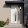 Fortia Porte D'Entrée<Porte d'entrée pvc blanc RAL 9003 Gatteo 96 x h.218 cm poussant gauche