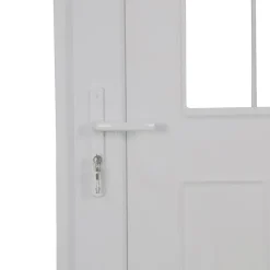 Fortia Porte d'entrée pvc blanc RAL 9003 Ameglia 97 x h.219 cm poussant gauche- Porte D'Entrée