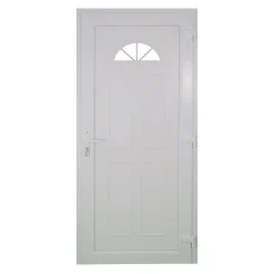 Fortia Porte D'Entrée<Porte d'entrée pvc blanc RAL 9003 Lorne 97 x h.219 cm poussant gauche