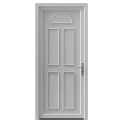 Fortia Porte D'Entrée<Porte d'entrée pvc blanc RAL 9003 Lorne 87 x h.219 cm poussant gauche