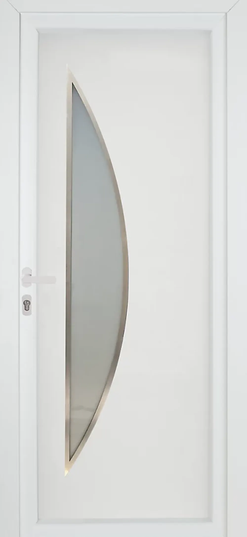Fortia Porte D'Entrée<Porte d'entrée pvc blanc RAL 9003 Hermoso 98 x h.218 cm poussant droit