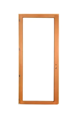 GoodHome Porte-Fenêtre En Bois<Porte fenêtre bois 1 vantail - l.80 x h.215 cm, tirant gauche