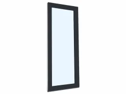 Fral Fermetures Porte fenêtre oscillo-battante PVC anthracite et blanc L 960mm x H 2150mm ouvrant gauche- Fenêtre Pvc