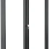 Fral Fermetures Porte fenêtre oscillo-battante double vantaux PVC anthracite L 1000mm x H 2150mm ouvrant droit- Fenêtre Pvc