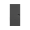 4M Porte De Service<Porte Métallique Industrielle De Service Isolée Réversible L900 H2050 RAL7016 En Applique