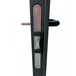 4M Porte De Service<Porte Métallique Industrielle De Service Isolée Réversible L900 H2150 RAL9010 En Applique