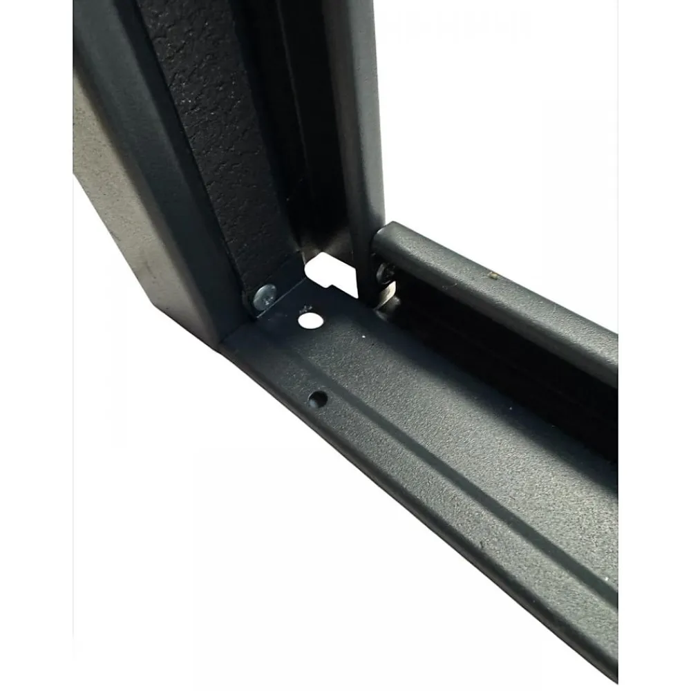 4M Porte De Service<Porte Métallique Industrielle De Service Isolée Réversible L900 H2150 RAL9010 En Applique