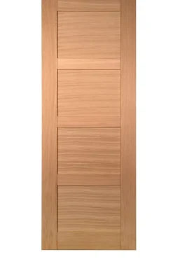 Lynporte Porte Nue<Porte seule 4 Panneaux CETUS bois chêne européen 2040 x 730