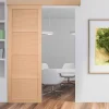 Lynporte Porte Nue<Porte seule 4 Panneaux NOVA2 bois hêtre 2040 x 830