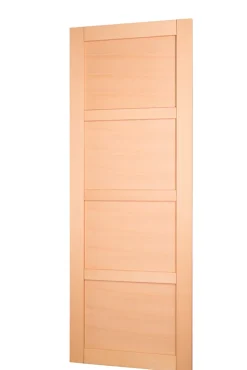Lynporte Porte Nue<Porte seule 4 Panneaux NOVA2 bois hêtre 2040 x 830