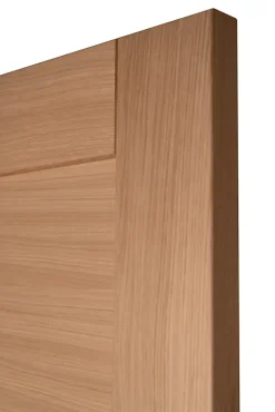 Lynporte Porte seule 3 Panneaux URSA bois chêne européen 2040 x 830- Porte Nue