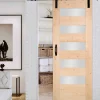 Lynporte Porte Nue<Porte seule 5 Vitrages HORIZON bois épicéa 2040 x 830