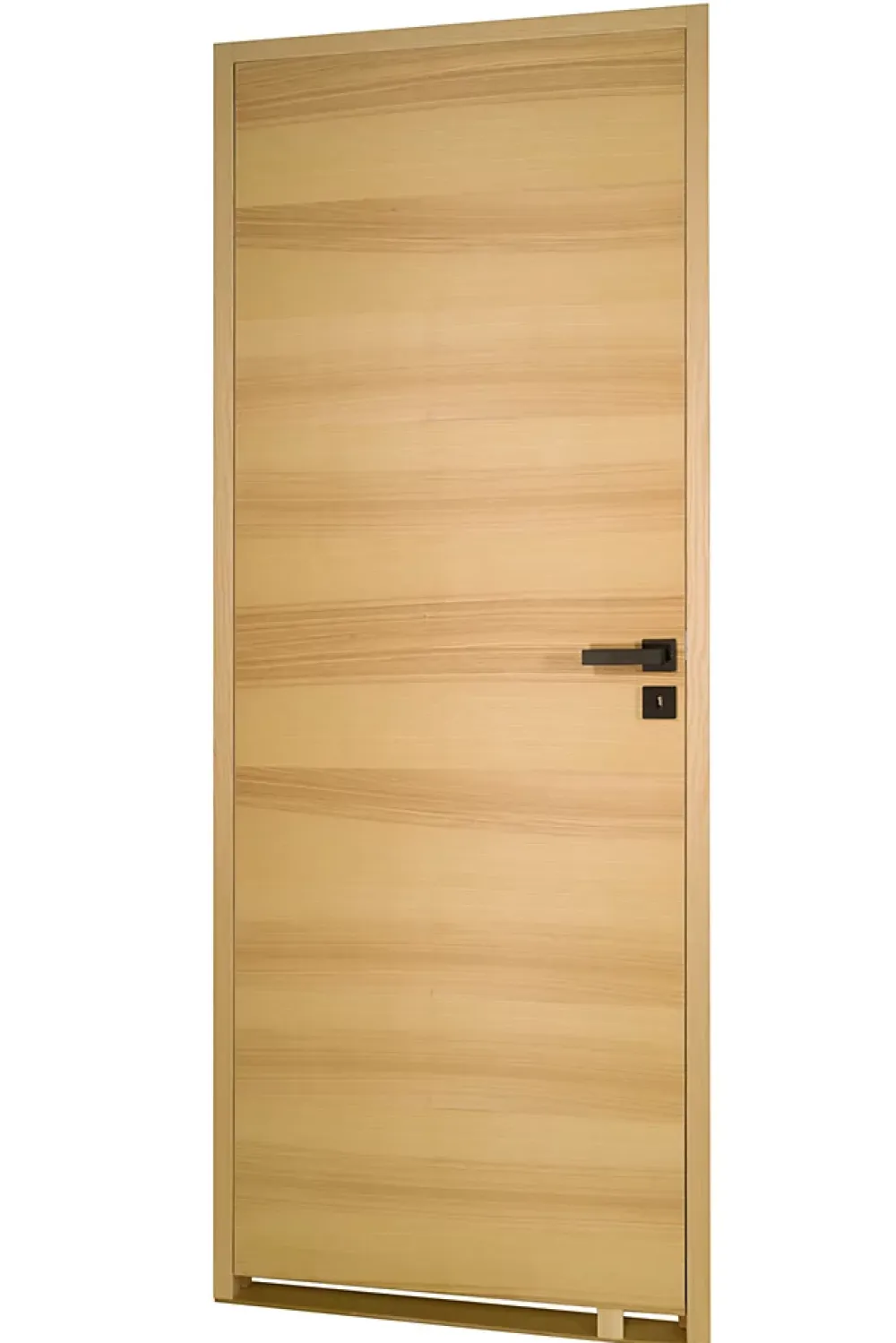 Lynporte Porte Nue<Porte seule bois isoplane LYNX 930 frêne gris européen