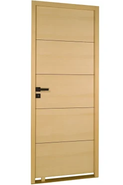 Lynporte Porte seule bois isoplane ANTLIA3 730 frêne blanc européen- Porte Nue