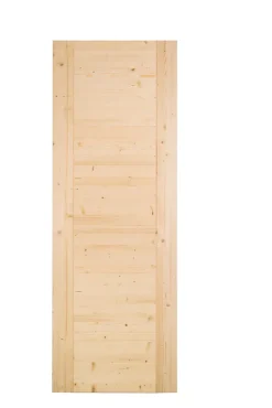 Lynporte Porte seule HORIZON bois épicéa 2040 x 930- Porte Nue