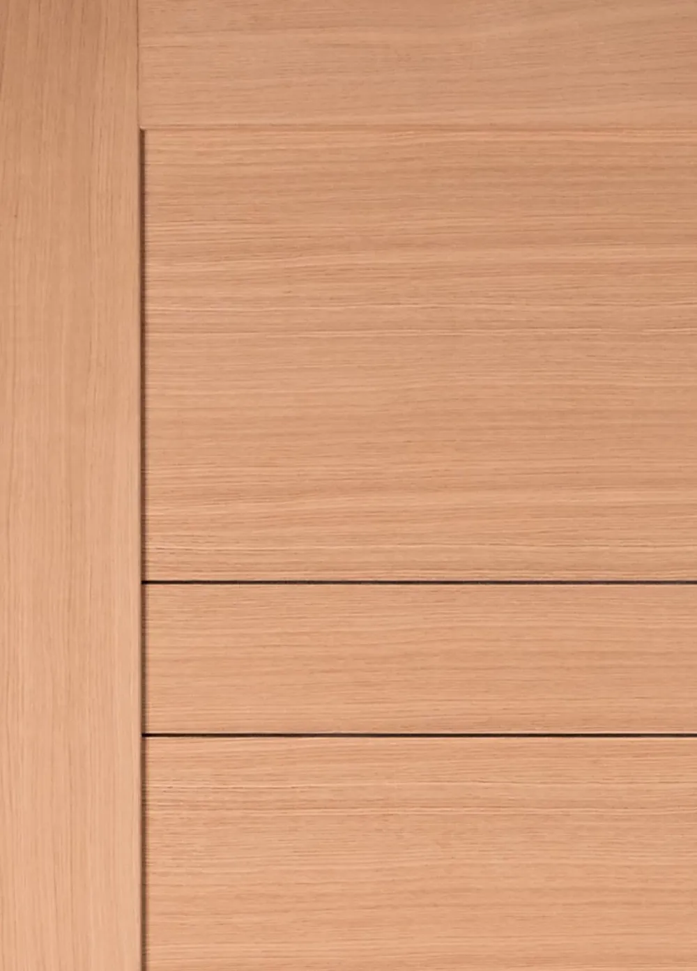 Lynporte Porte seule isoplane 1 Panneau CASSIOPEIA bois chêne européen 2040 x 830- Porte Nue