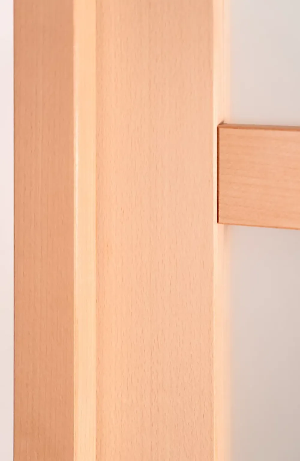 Lynporte Porte Nue<Porte seule NOVA2 4 Vitrages bois hêtre 2040 x 730
