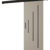 Abiks Meble Porte Coulissante<Portes coulissantes Salwador Y 80x204 cm (Cachemire / Noir / Noir)