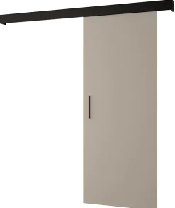 Abiks Meble Porte Coulissante<Portes coulissantes Salwador I 70x204 cm (Cachemire / Noir / Noir)
