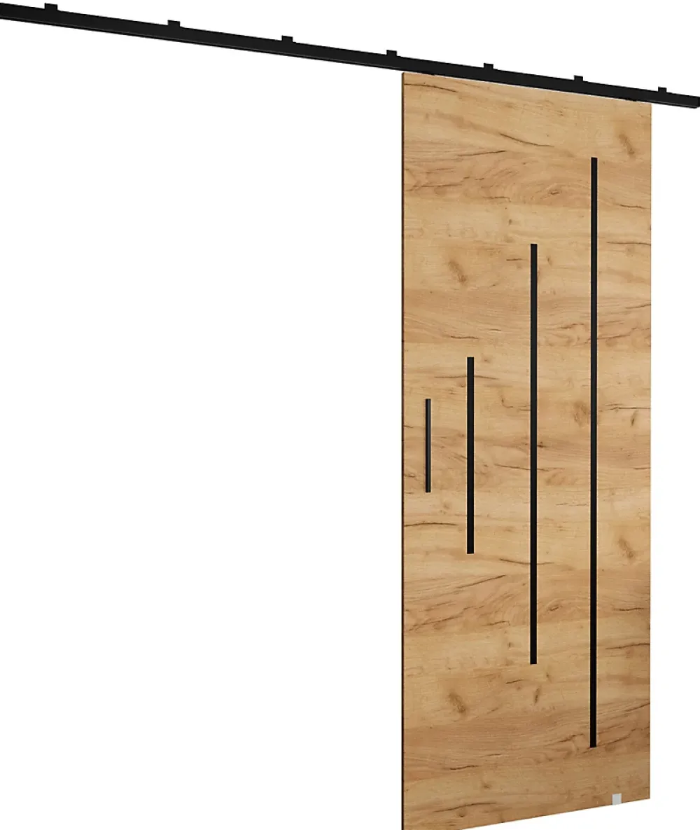 Abiks Meble Porte Coulissante<Portes coulissantes Zonda Y 70x204 cm (Chêne Craft)