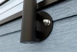 Alumin'home Garde-Corps, Balustrade<Poteau latéral pour garde corps Oxalis noir ral 9005