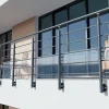 Alumin'home Garde-Corps, Balustrade<Poteau latéral pour garde corps Oxalis gris