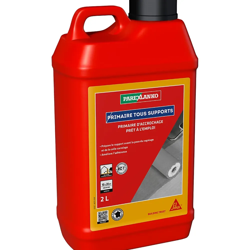 Parexlanko Ragréage Et Primaire Pour Carrelage<Primaire tous supports 2L