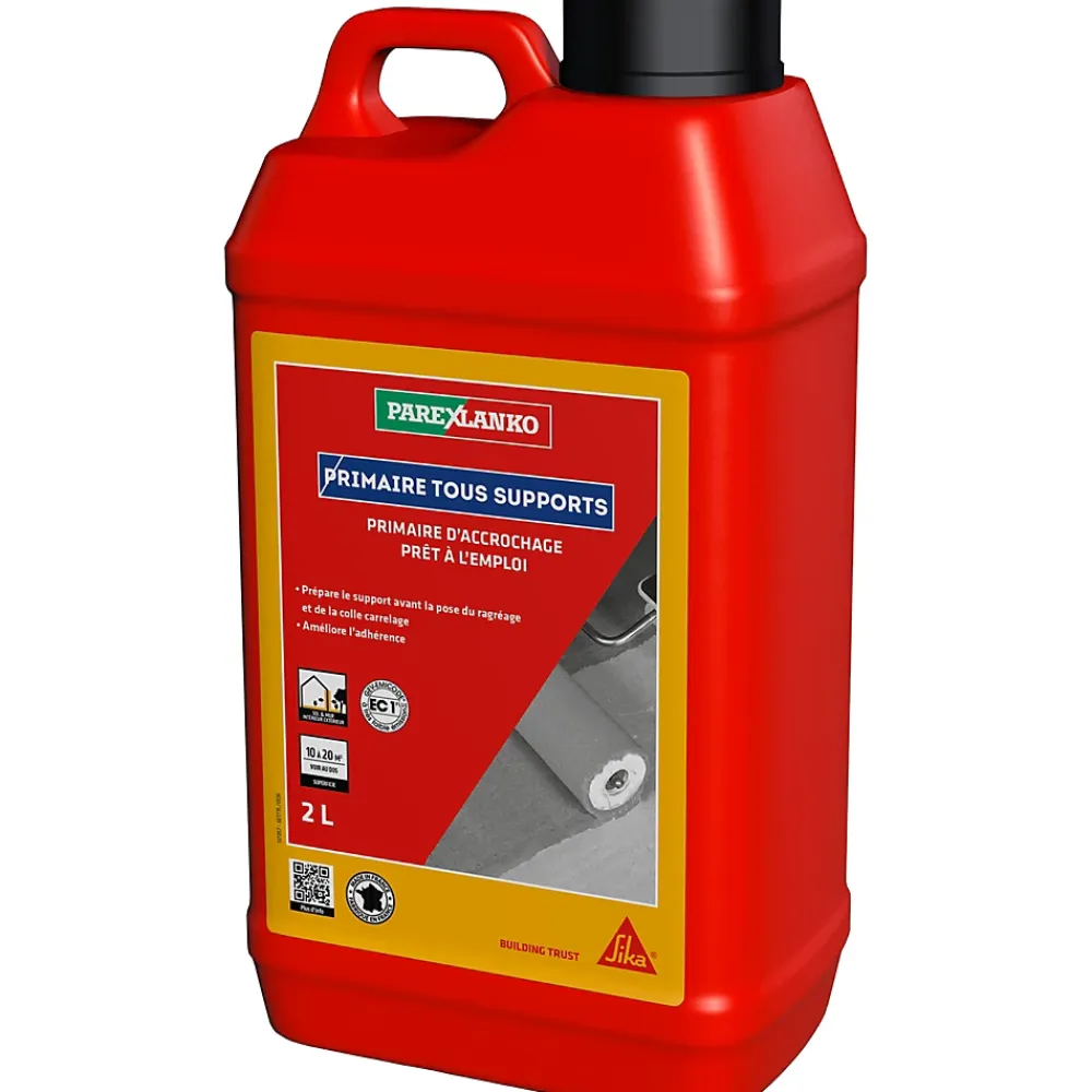 Parexlanko Ragréage Et Primaire Pour Carrelage<Primaire tous supports 2L