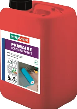 Parexlanko Primaire tous supports 5L- Ragréage Et Primaire Pour Carrelage