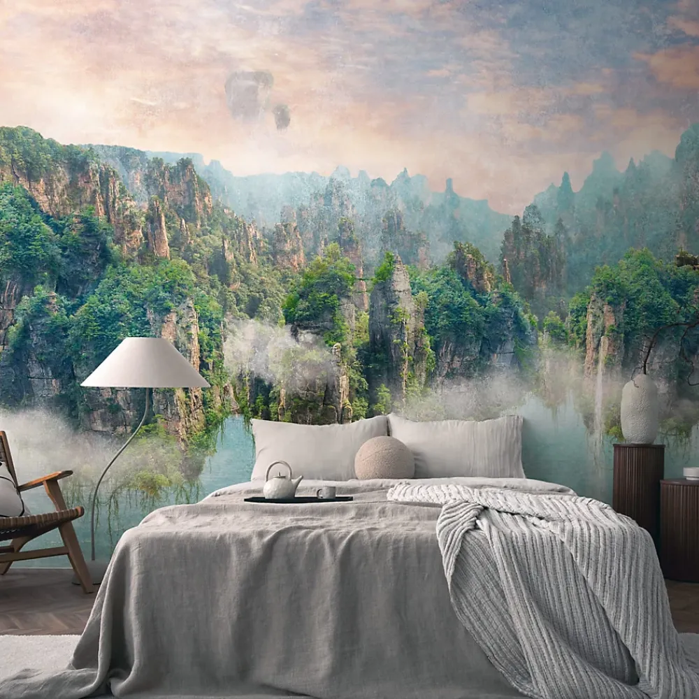 Profhome Papier Peint Panoramique<399081-GU Papier peint photo lisse mat 3,71 m x 2,8 m