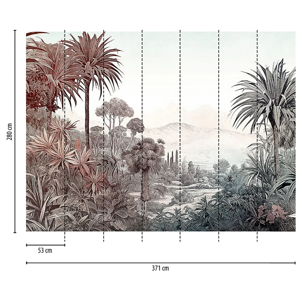 Profhome 399031-GU Papier peint photo lisse mat 3,71 m x 2,8 m- Papier Peint Panoramique
